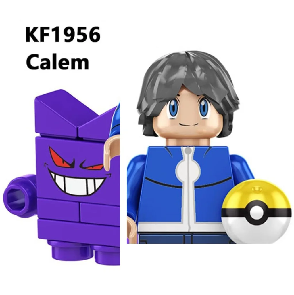 Pokemon Mewtwo Bausteine Ash Ketchum Team Rocket Mini Actionfiguren Spielzeug