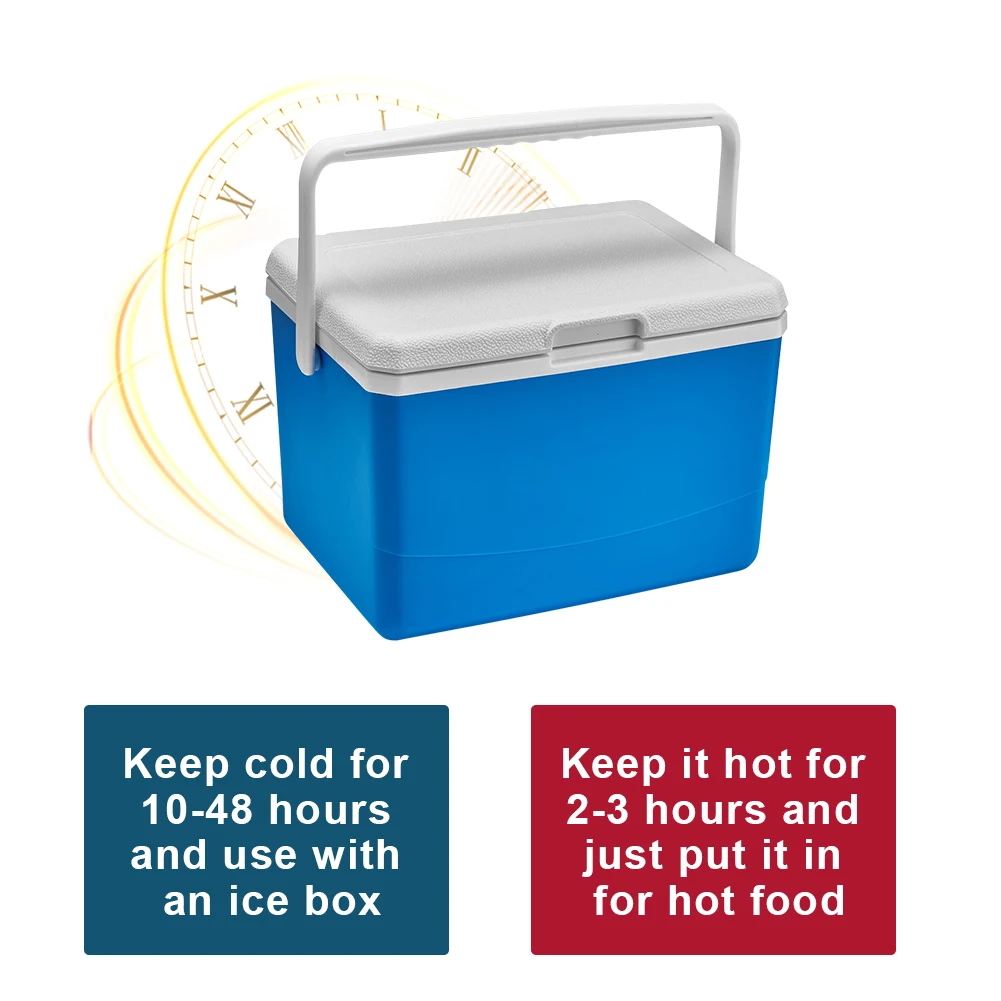 5L صندوق عزل الشواء مع مقبض تخزين المواد الغذائية صندوق تبريد الحفاظ على الحرارة حاضنة حفظ الطازجة للتخييم الخلفي #1