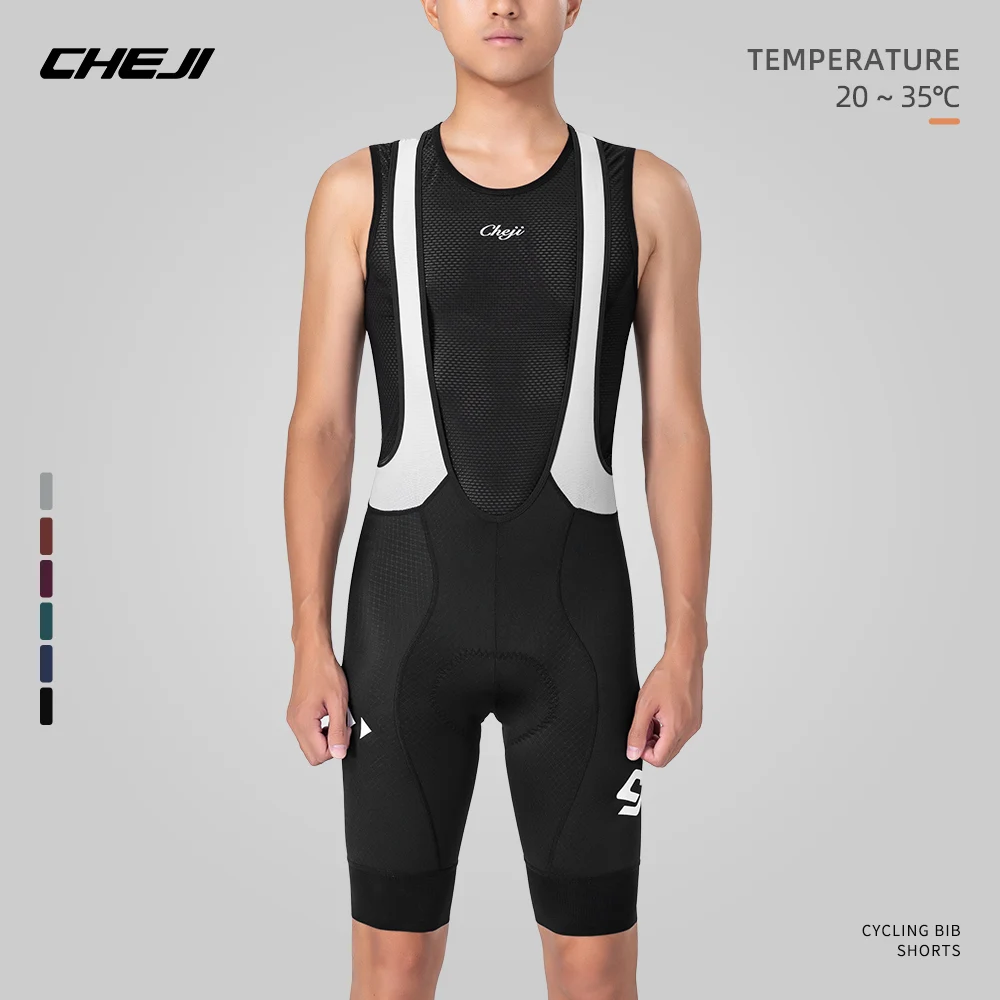 

Cheji Men's Pro Cycling Bib Shorts High Quality Custom