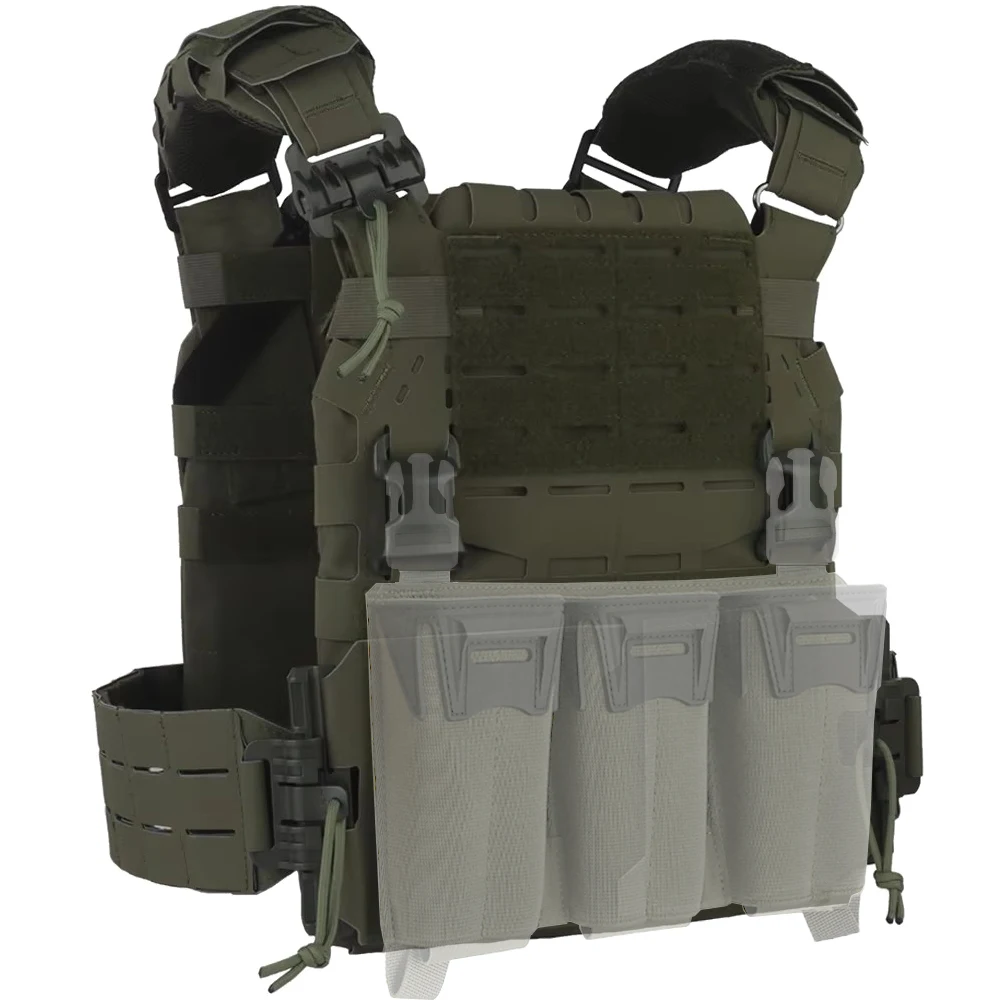 

V2.0 Version ARC Plate Carrier Assault Rig CS Militar Training Protection Tactical Vest with Quick Release Buckle MOLLE System