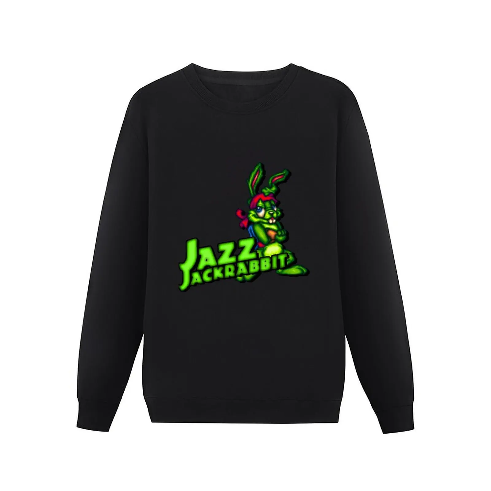 Jazz Jackrabbit - Classic Sprite with Logo Essential Pullover Hoodie mens designer clothes anime sweatshirt