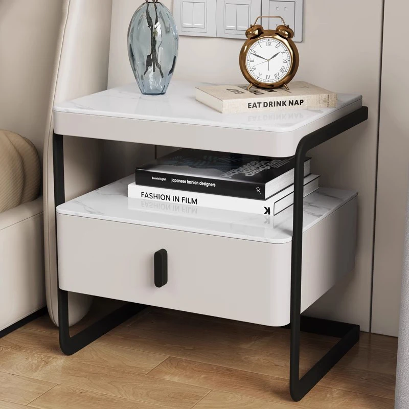 침실 커피 침대 옆 테이블 모바일 북유럽 럭셔리 거실 스탠드 스토리지 서랍 주최자 muebles 복제 가구