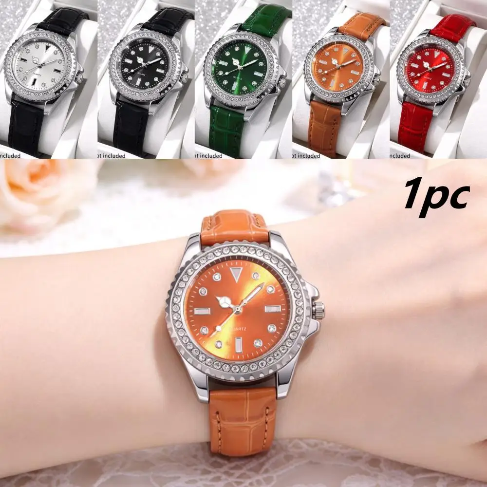 1PC Fashion Academy Style Women's Quartz Watch with Multiple Colors To Choose From, Suitable for Wearing in Various Occasions