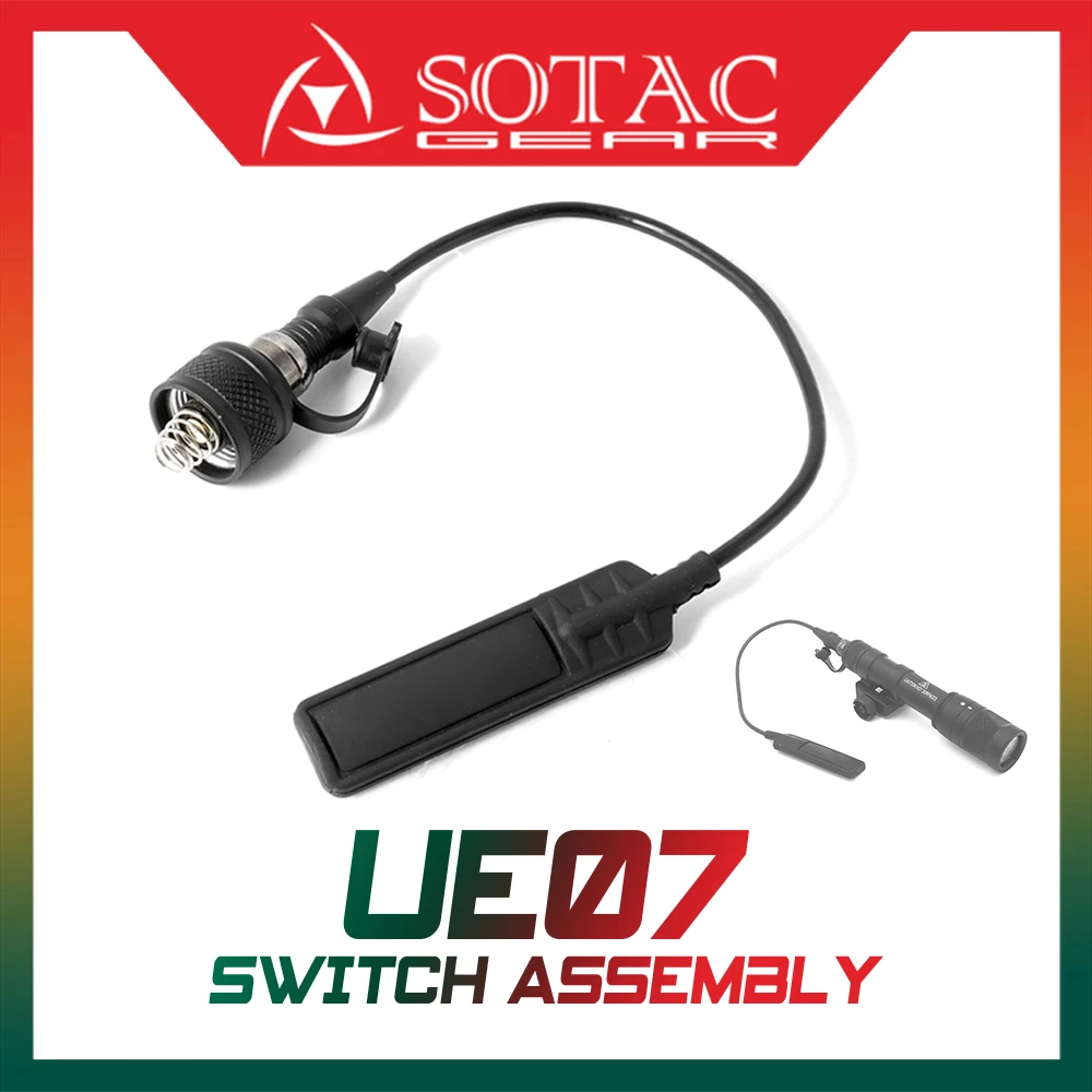 Tactical UE07 Remote Switch Assembly for Scout Light WeaponLights, M600, M300 Series