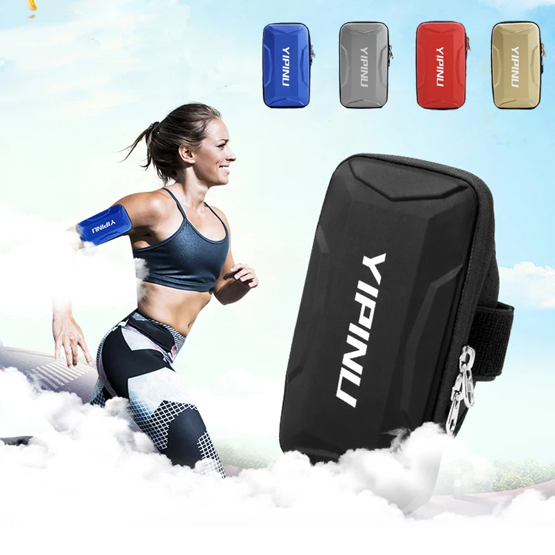 

Водонепроницаемая Светоотражающая сумка унисекс для бега, чехол для телефона, спортивный наручный ремешок, сумка для запястья, Велоспорт, туризм, фитнес
