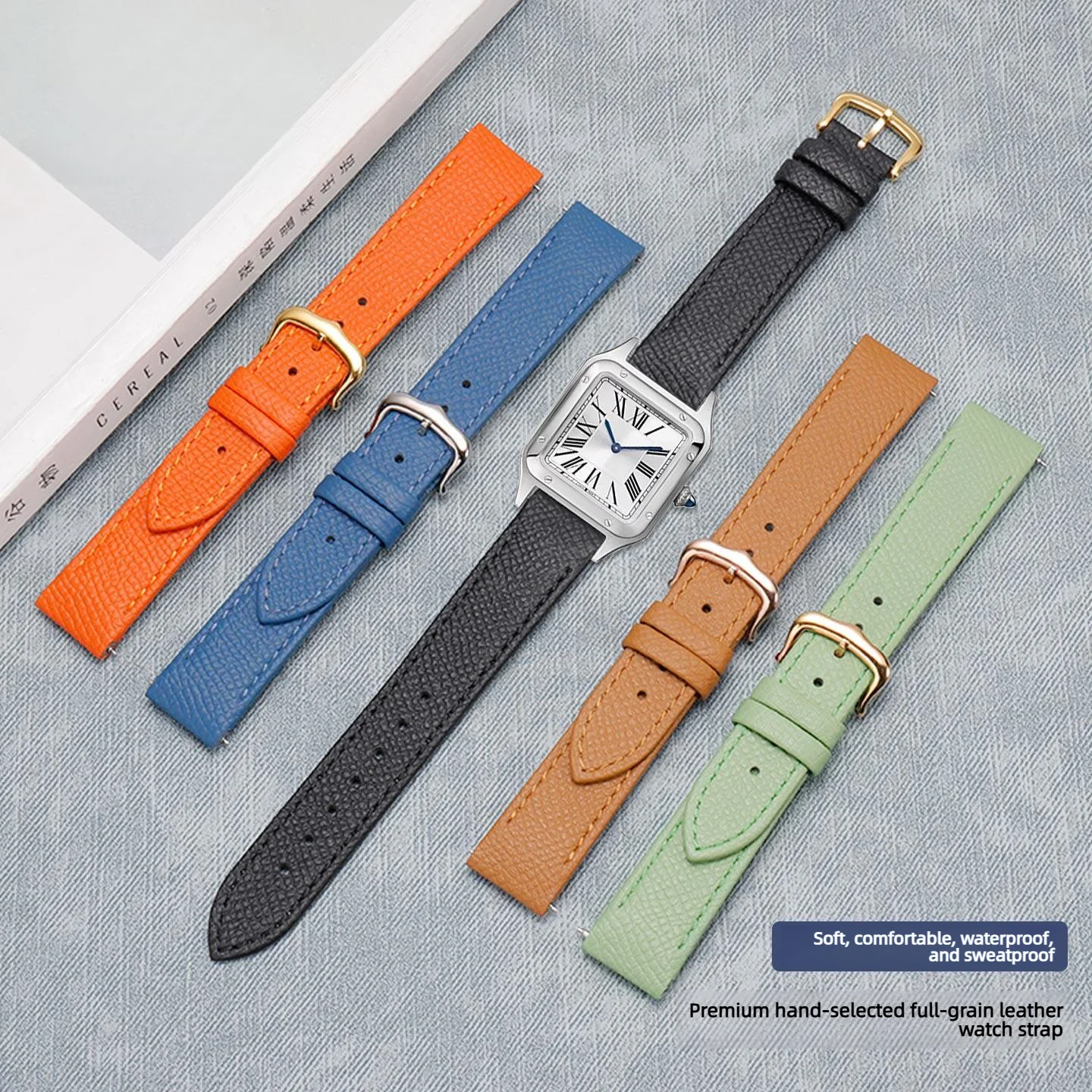 Pulseira de relógio de couro g - Luxury Watch Cartier avaliação e preço