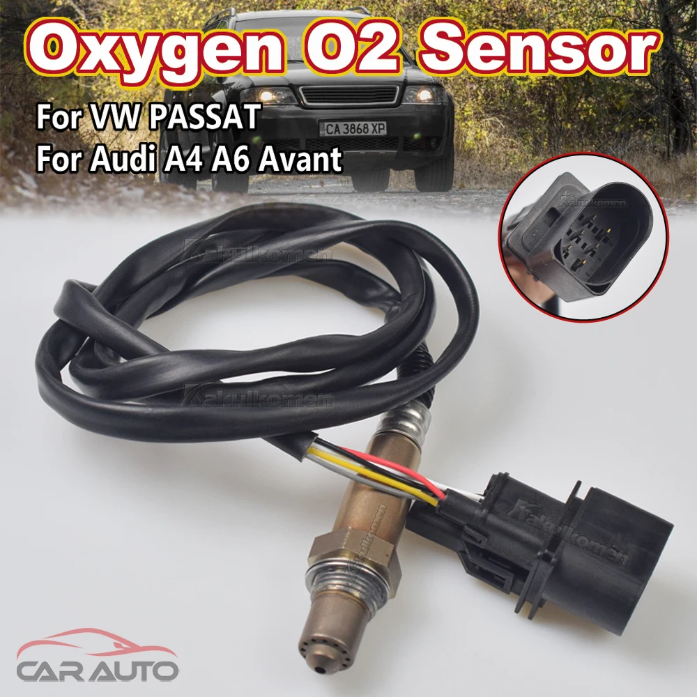 Wideband LSU 4.2 Sensor O2 Oxygen Sensor 5-Wire 234-5117 0258007090 For VW PASSAT Audi A4 A6 Avant Skoda SUPERB 1.8 2.0