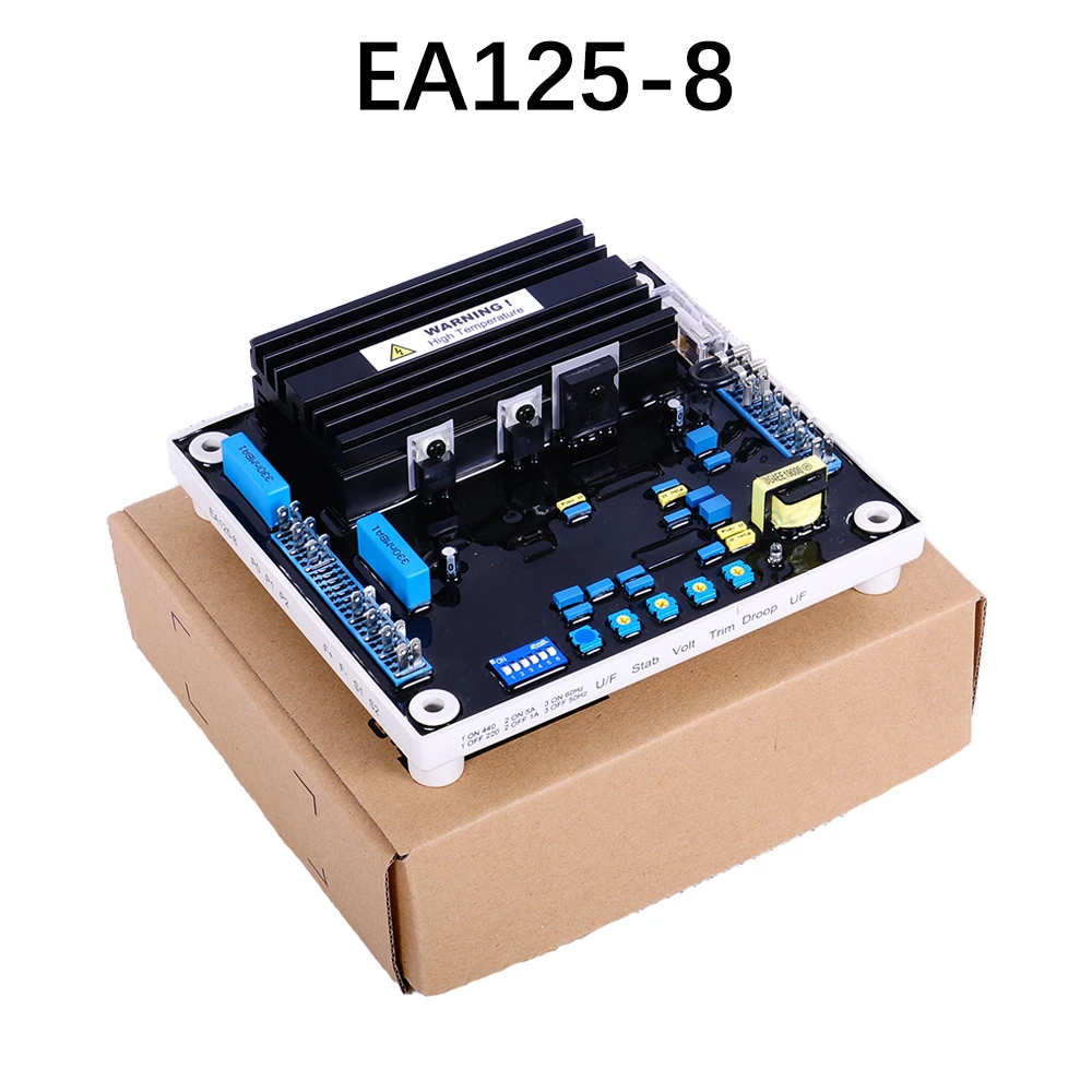 

EA125-8 Replacement Automatic Voltage Regulator Alternator Stabilizer AVR for Disel Generator Spare Parts Good Quality