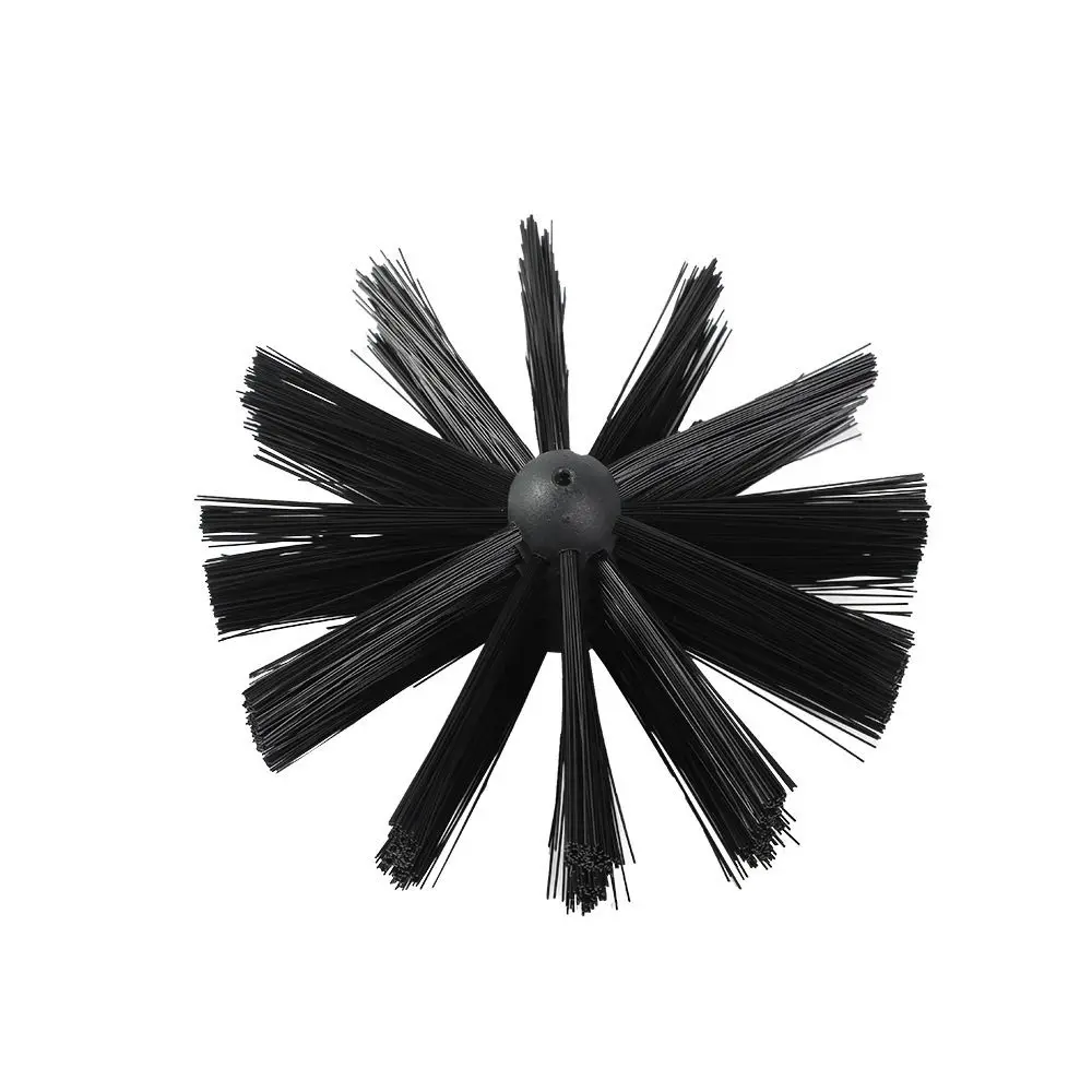 Fireplace Inner Wall Hexagonal Dryer Pipe For Chimney Duct Cleaning Brush Brush Head Cleaning Tool Chimney Brush Accessories