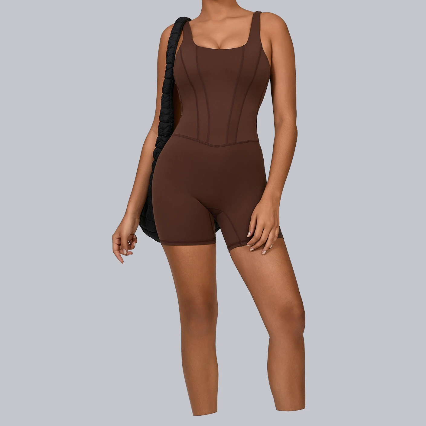 

Summer Jumpsuits Backless Yoga Bodysuit Women's One Piece Sports Suit Gym Tracksuit Push-up Workout Clothes Fitness Sportswear