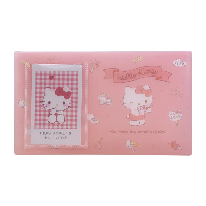 Sanrio Cartoon Sticker Handbook Goo Card Album Organizer Goo Card Postcard Card Book Sticker Organizer