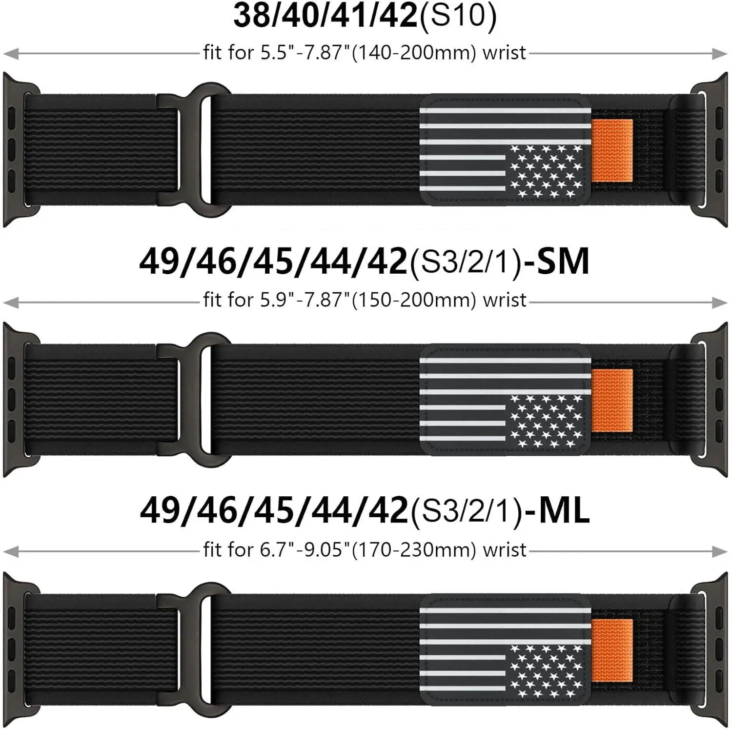 حزام لساعة أبل Ultra2 Ultra 3 Band 49mm 44mm 45mm 46mm 42mm نايلون تريل حلقة Correa سوار iWatch Series 10 11 9 8 7 SE #4