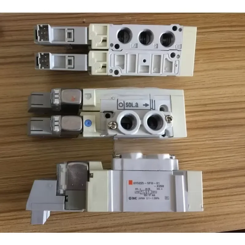 Parts for SMC SY5225-5FU-01-X268 Roland Press Parts R700 R900 Machine Solenoid Valve, Air Valve