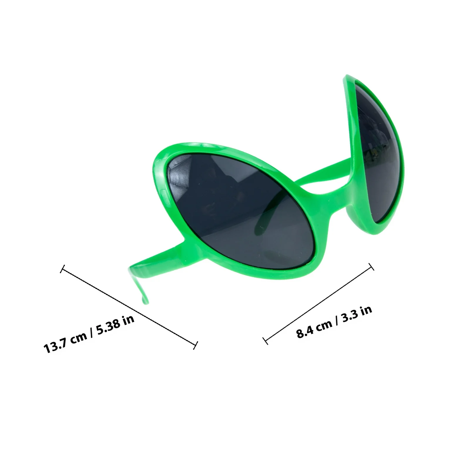 2 pçs óculos de sol engraçados plástico adereços de festa de grandes dimensões para festival traje acessório legal verão óculos vestir-se óculos