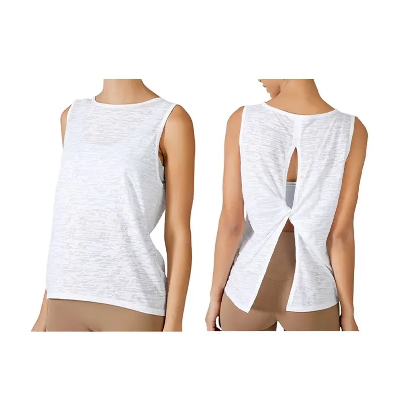 Sleeveless Quick-Drying Vest For Women, Sports Cover-Up, Running,Loose Large Size Yoga Clothes
