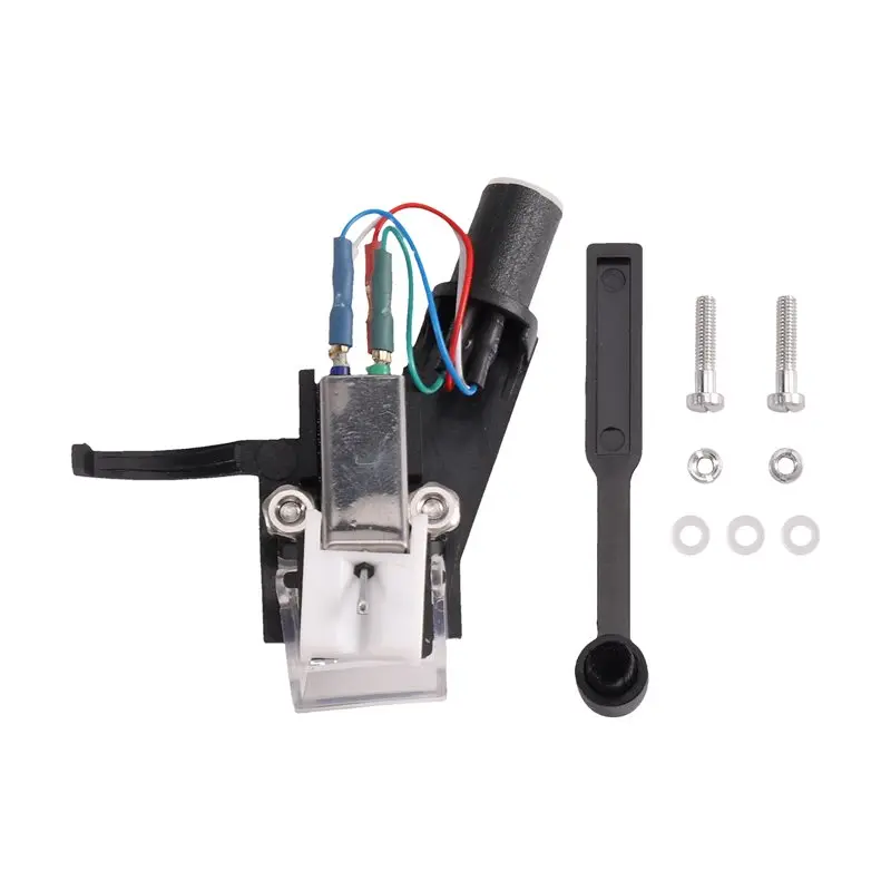 【TODAY-BUY】Cartridge Holder 7-Hole For Moving Magnet Cartridge Stylus With Cleaning Brush For LP Vinyl Pickup Record Player Phon
