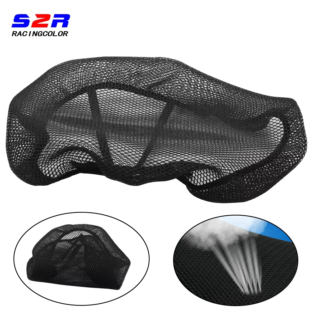 

For Macbor Montana XR1 125 Motorcycle Accessories Mesh Breathable Seat Cushion Cover Case Heat Insulation Cushion Net Seat
