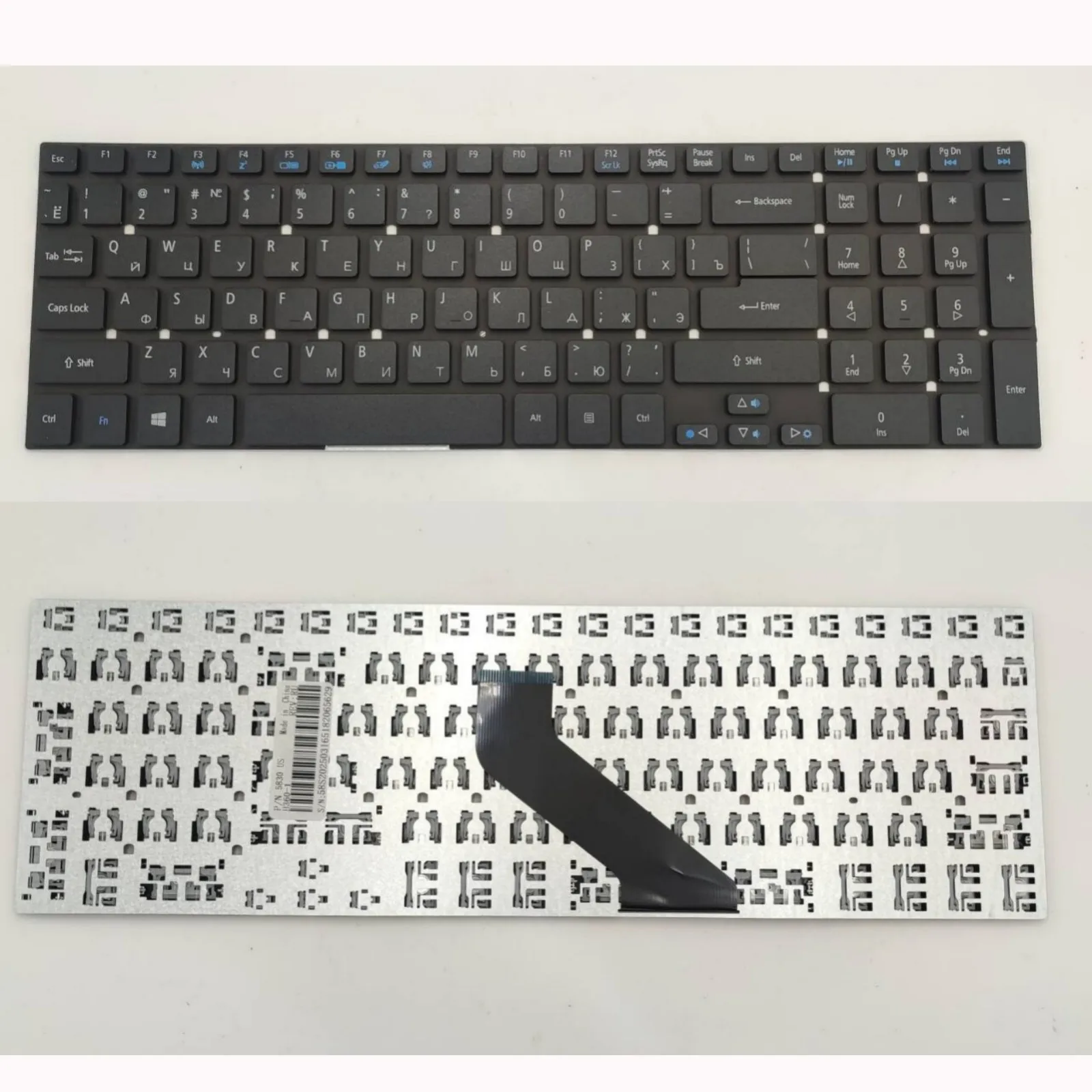 Teclado de Laptop com Layout US RU SP AR FR GR para Acer Aspire Modelos Z5WAE Z5WAH Z5WAK Z5WAL Z5WBH VA70 Z5WE1 Z5WE3 V5WE2