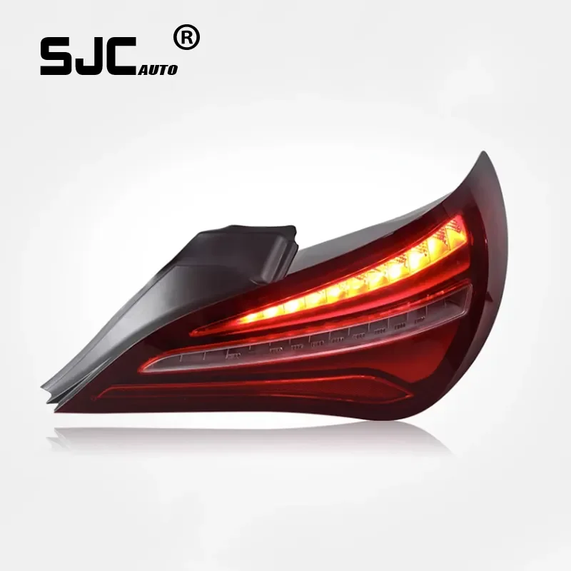 SJC High Quality Taillights Assembly For Mercedes Benz CLA W117 2013-2019 LED Rear Turn Signal Lights Modified Back Brake Lamps