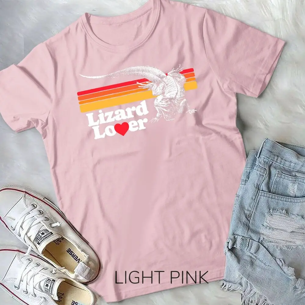 Lizard Lover_ Vintage 80s Iguana Monitor Pet Owner Retro Unisex T-shirt