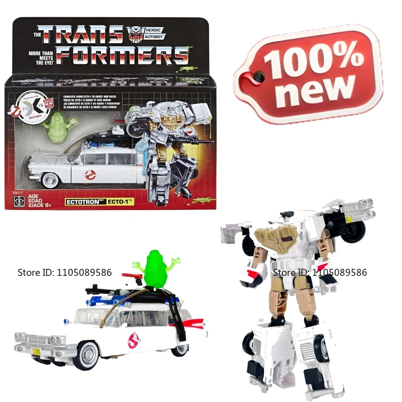 

Brand new original box Transformer G1 Ecto-1 Ectotron Action figure model Holiday Gifts studio Decorations Ornaments Figure Toy