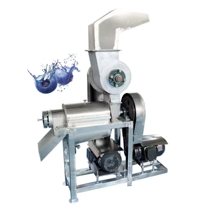 

Spiral Squeezing Juicer Commercial Screw Crusher Juicer Extractor Fruit Lemon Juice Machine