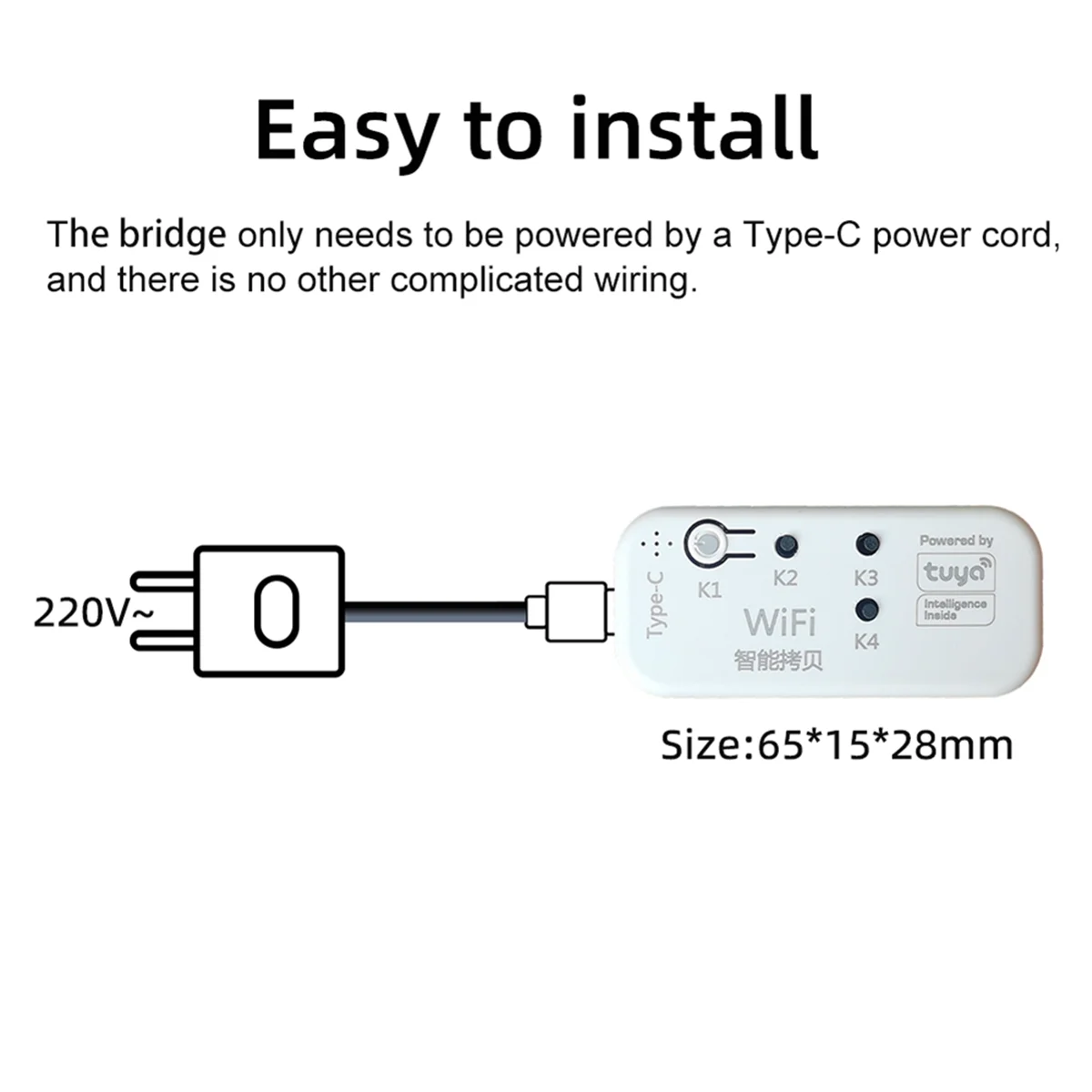 M85K 새로운 Tuya 433Mhz 복사기 차고 문 원격 제어 복사기 전기 도어 롤링 도어 커튼 천막 차양