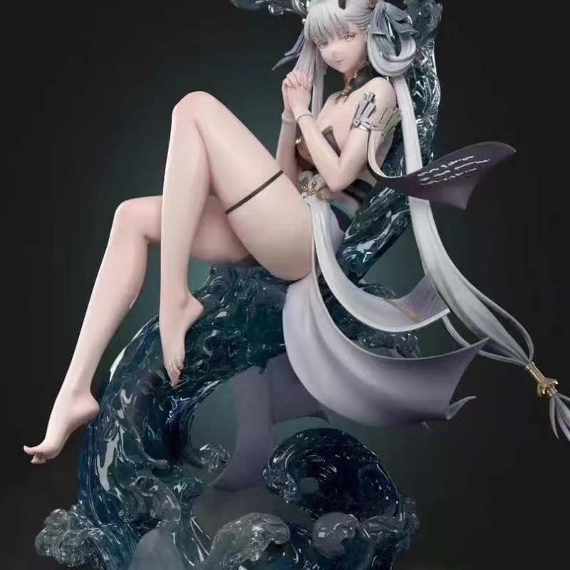 Beautiful girl doll Sexy and alluring Dragon Maiden Jinxi Anime around animation GK figure gift toy bookshelf ornament model - view 4