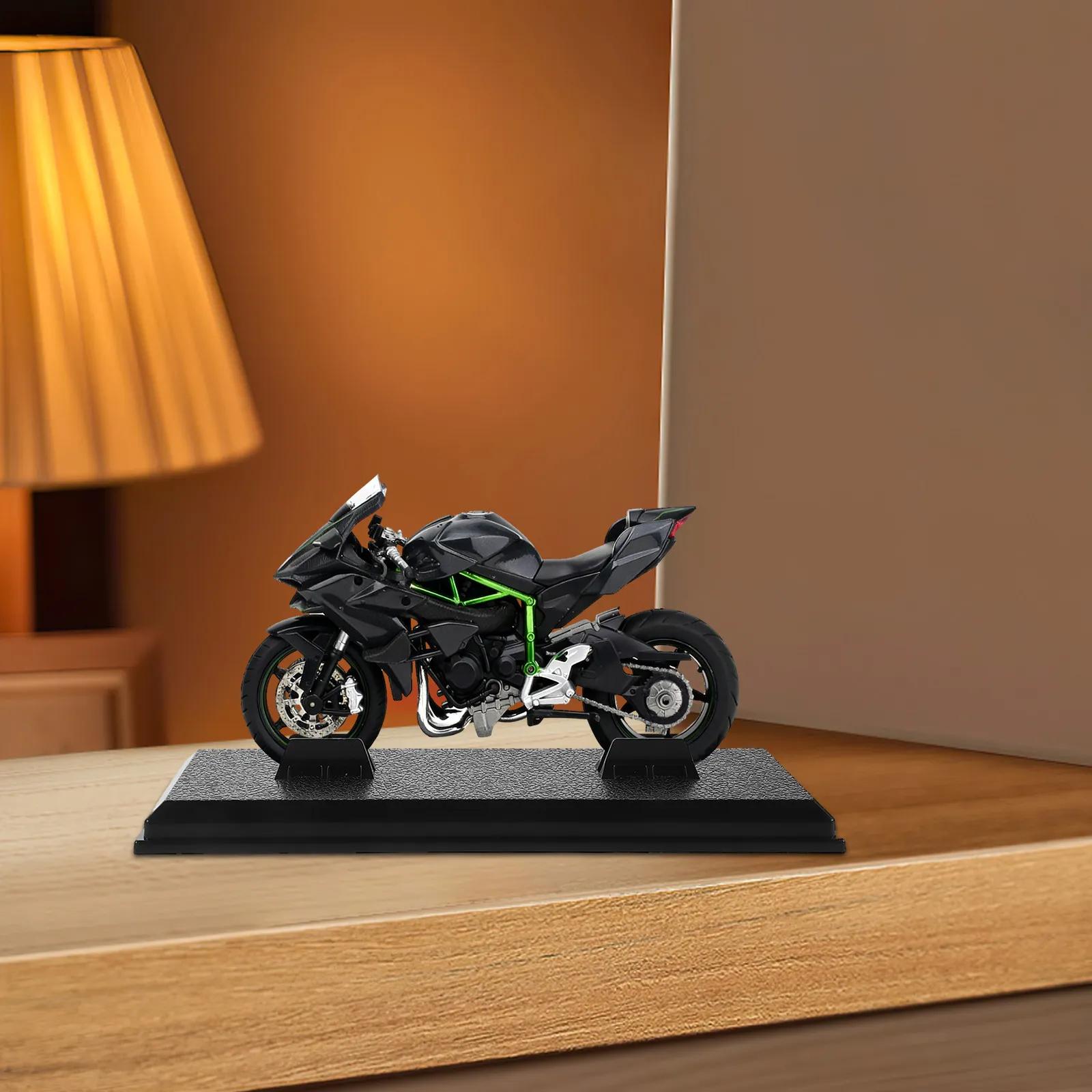 

4Pcs Mini Base for Motorcycle Models Plastic Rectangle Display Stand Holder Collection Organizer Rack for Office Shelf Table