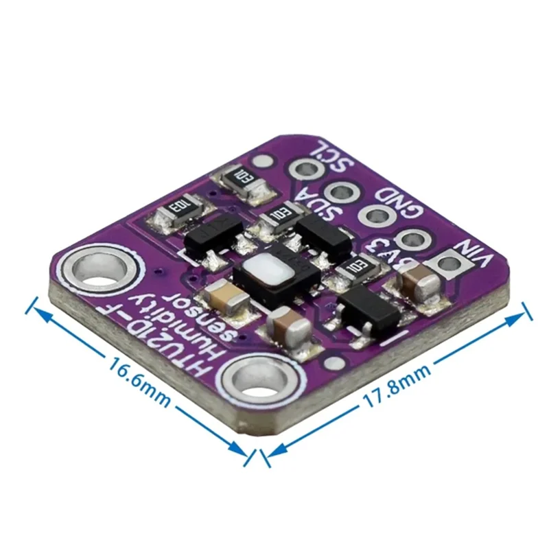 【B89E】 Placa de ruptura del módulo sensor de temperatura y humedad HTU21D-F