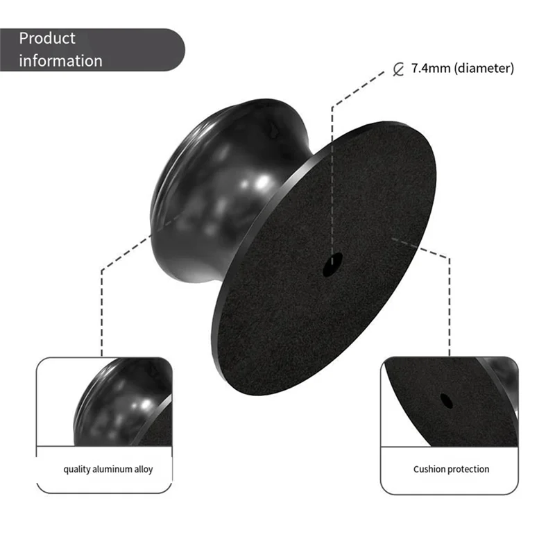 APPLIA-voor 7/10/12-inch LP vinylplaten, platen draaitafel gewichtsstabilisator, draaitafel grammofoonspeler vervanging zilver