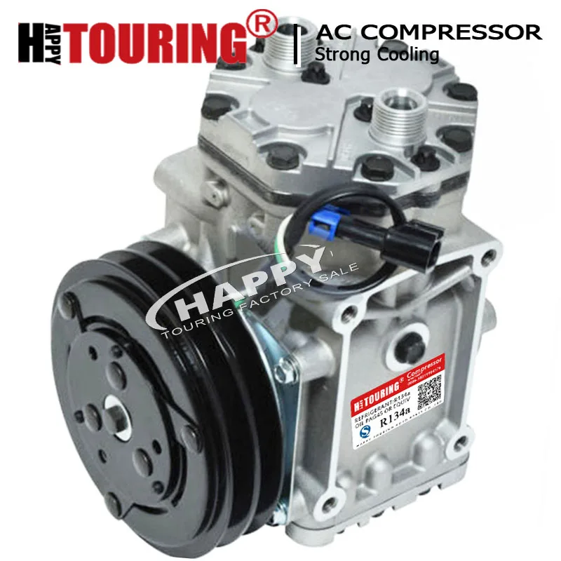 

A/C Compressor for York Type Freightliner Business Class M2 FL-150 FLD Series ET210L25073C CFC68821946C 525743 K3181192