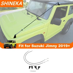 SHINEKA Obstacle Eliminate Rope Protector for Suzuki Jimny 2019 2020 2021 2022 2023 Up JB64 JB74 Limb Risers Kit Accessories