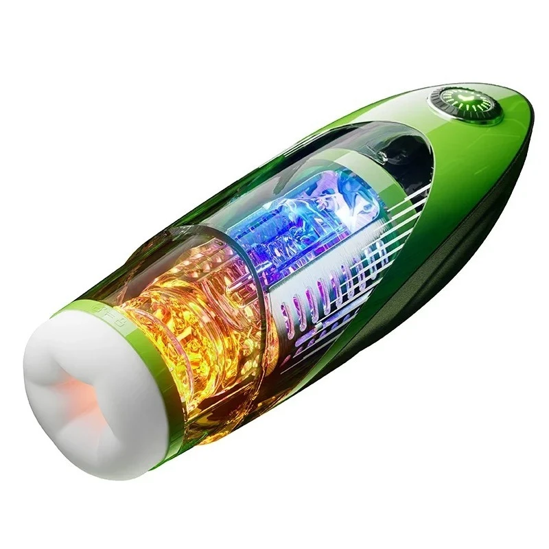 Heating Telescopic Vibration Aircraft Cup Electric Pocket Pussy Infinite Variable Speed Piston Intelligent Male Masturbation Toy
