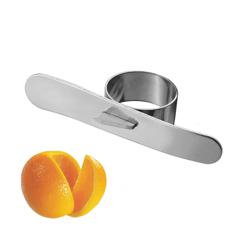 2/1Pcs Small Orange Peelers Stainless Steel Quickly Remove Pomegranates Lemons Fruit Peel Household Fruit Peeler Kitchen Gadgets