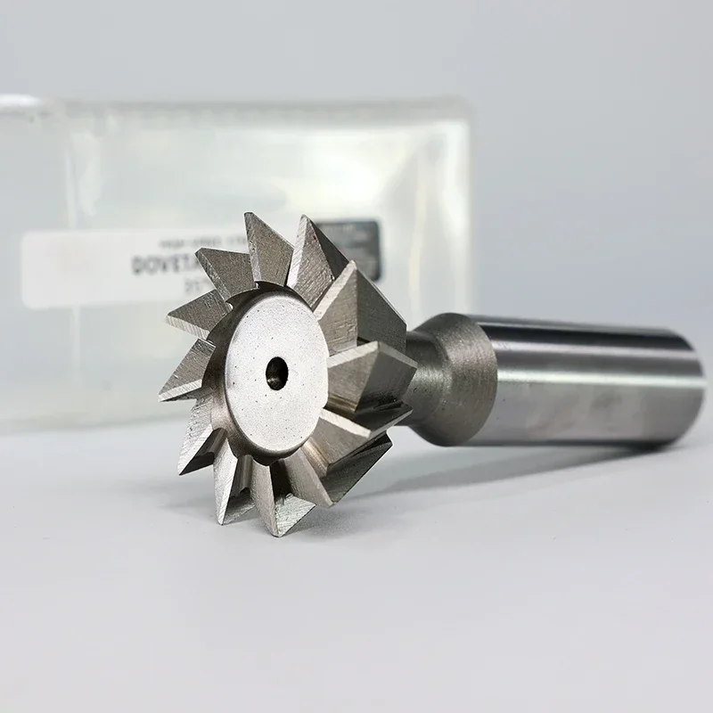 Hot Selling High Speed Steel Groove Milling Cutter 30*60mm/40*60mm/50*60mm/60*60mm Straight Shank Dovetail Groove Milling Cutter