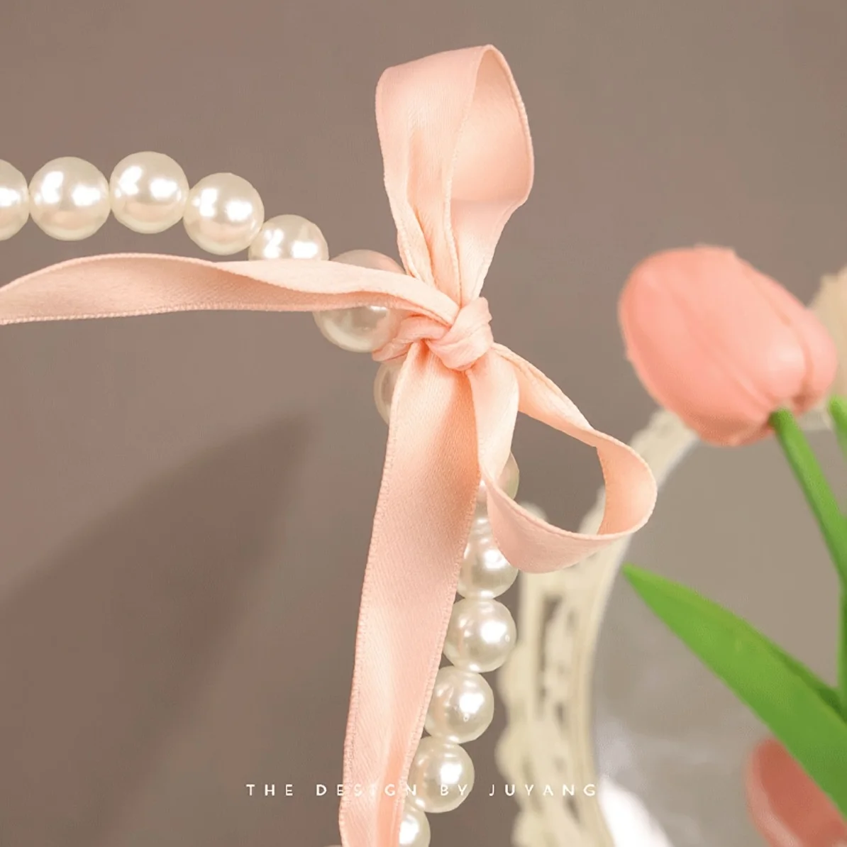 1pcs Fashion Sweet Retro Pearl Hair Hoop Bow Strap Hair Hoop For Women Girls Party Hair Accessories view 5
