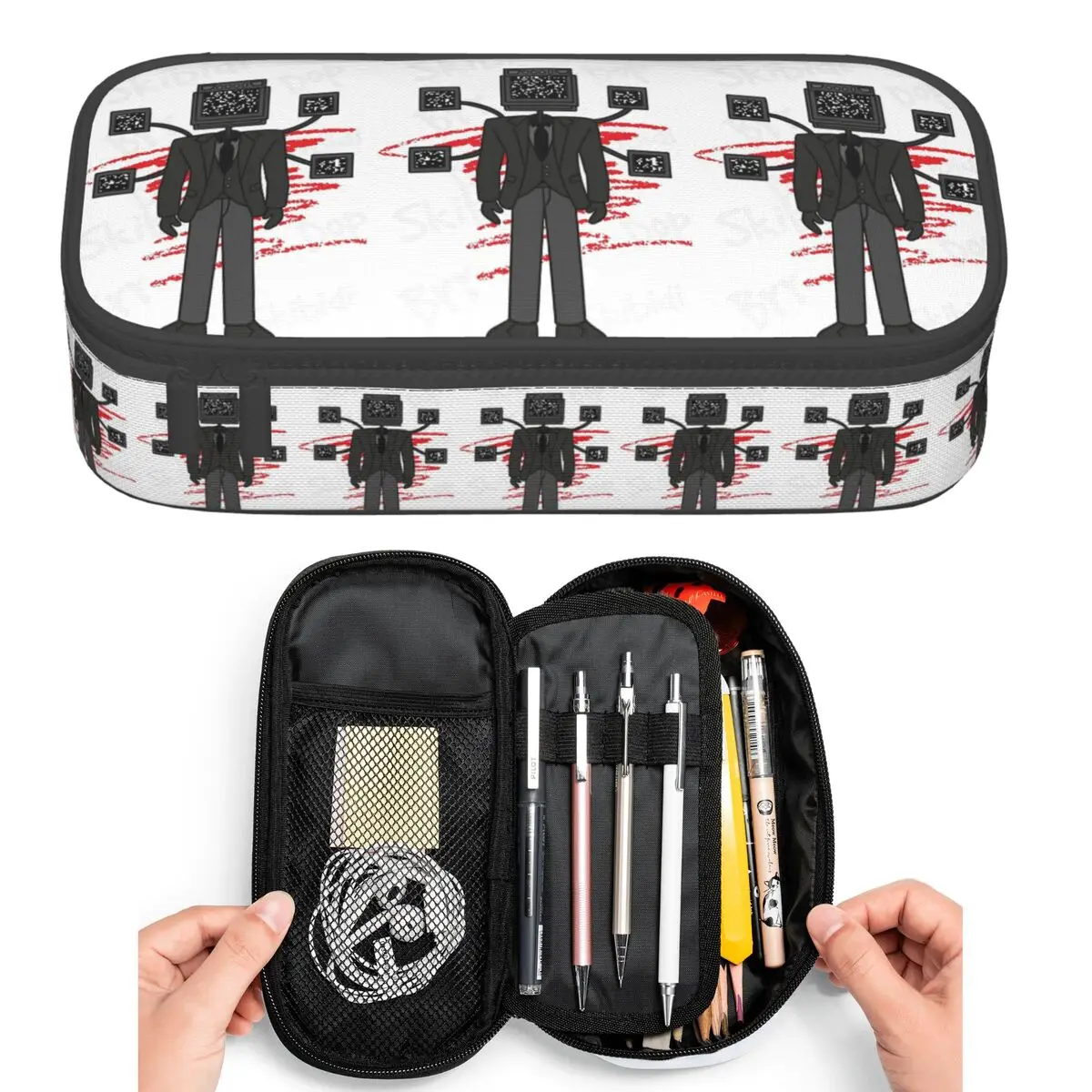 

Game Titan Speakerman Skibidi Toilet Camera Titan Pencil Cases for Kids Pen Box Pencil Bag Big Capacity Pencil Pouch Pen Holder