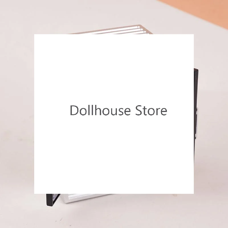 

1 Set Children's Play House Role-Playing Toys Dollhouse Accessories Simulated Beverage Refigerator Kit Toy Scene Ornament
