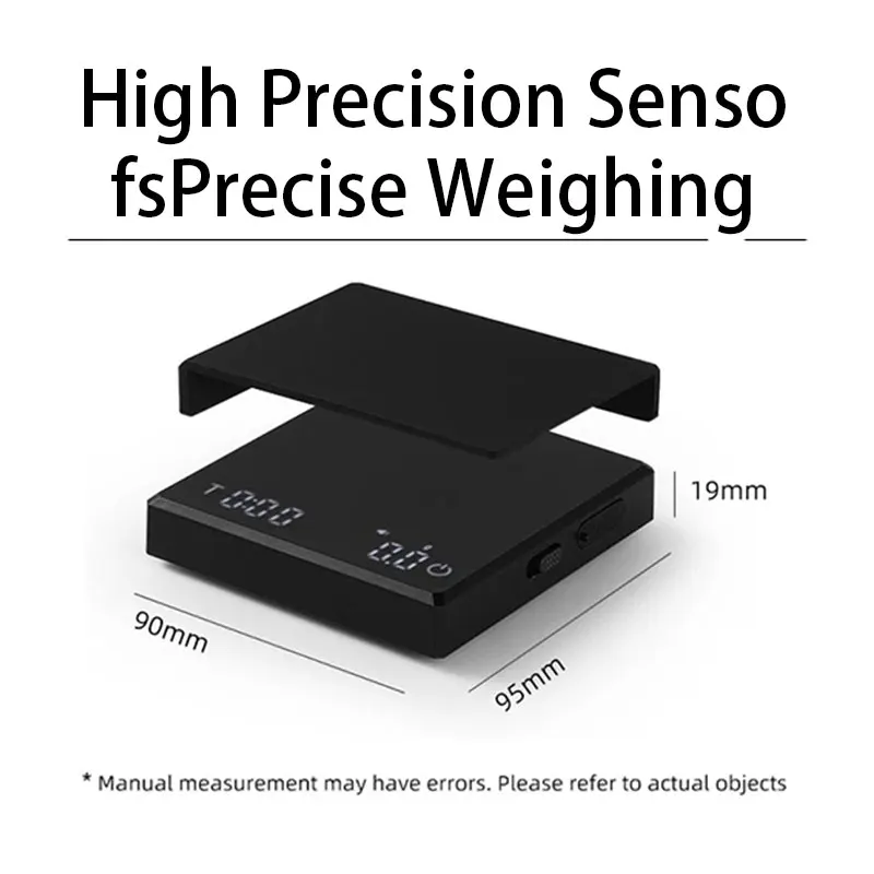 

High Scale Fuego Gift Scale Modes Kitchen 0.1g Coffee Rechargeable with Scale Drip Timer Digital 3 Precision Espresso Barista