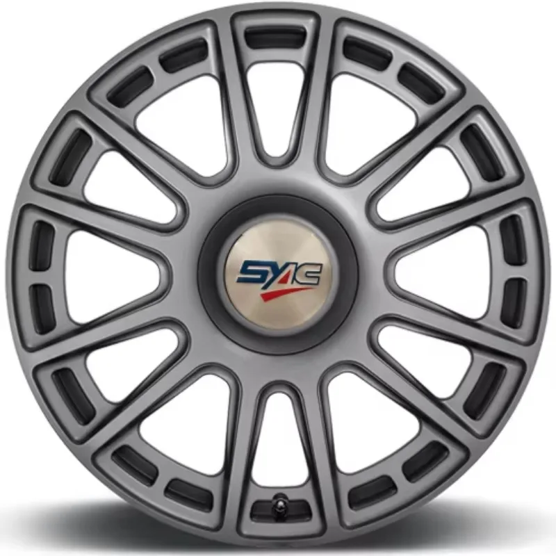 China Factory Manufacture Customized Forged Wheels 17 18 19 20 21 22 Inch Matte Black/Gun Gray Aluminum Alloy Passenger Car Rims