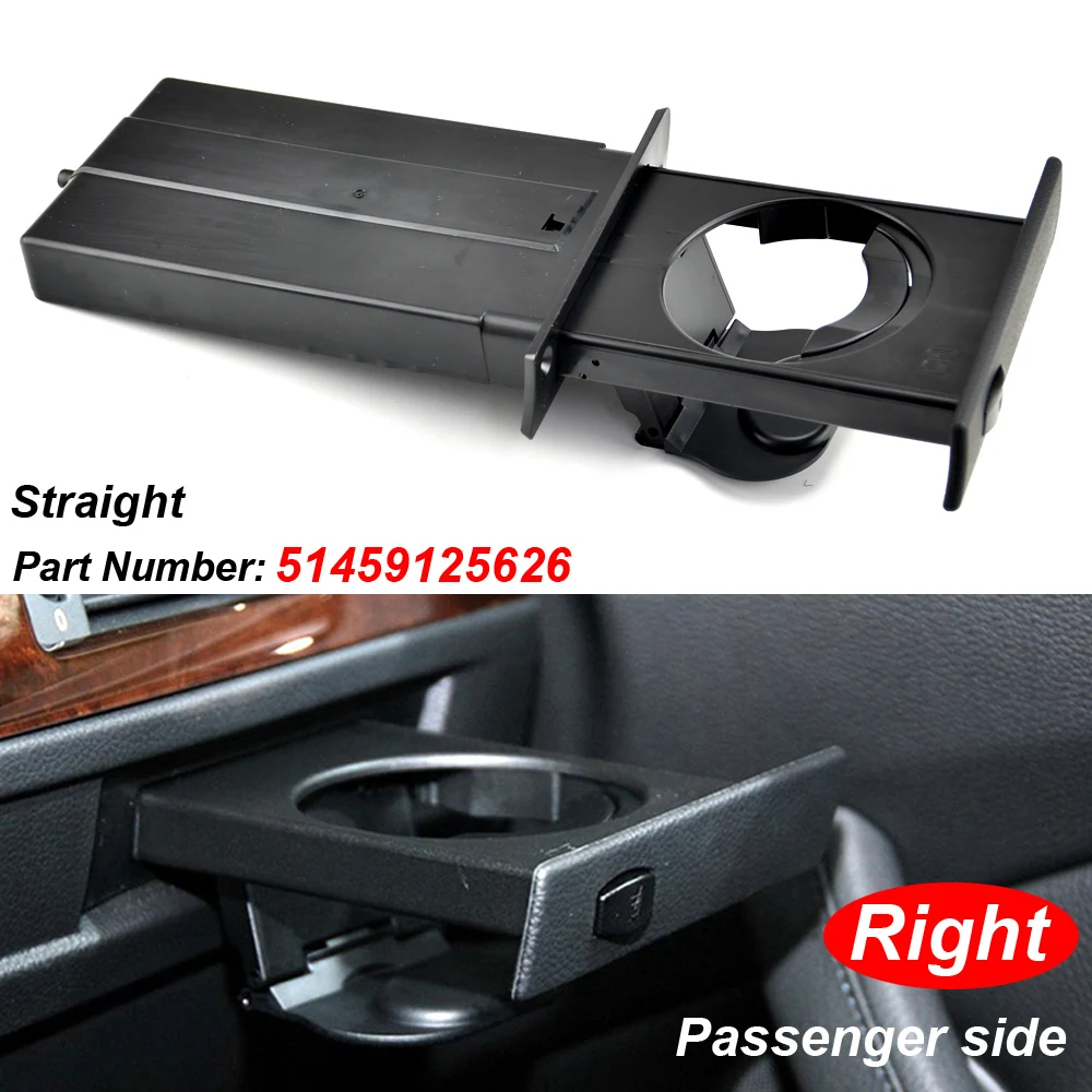 كوب ماء حامل مشروبات 51459125622 لسيارات BMW 5 Series E60 E61 M5 525i 528i 530i 535i 550i 2004-2010 وحدة تحكم مركزية أمامية للسيارة