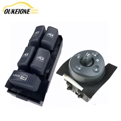 Front Driver Power Window Mirror Control Switch for Chevy Chevrolet Suburban Tahoe Blazer GMC Yukon Truck 1995-2005 15009690