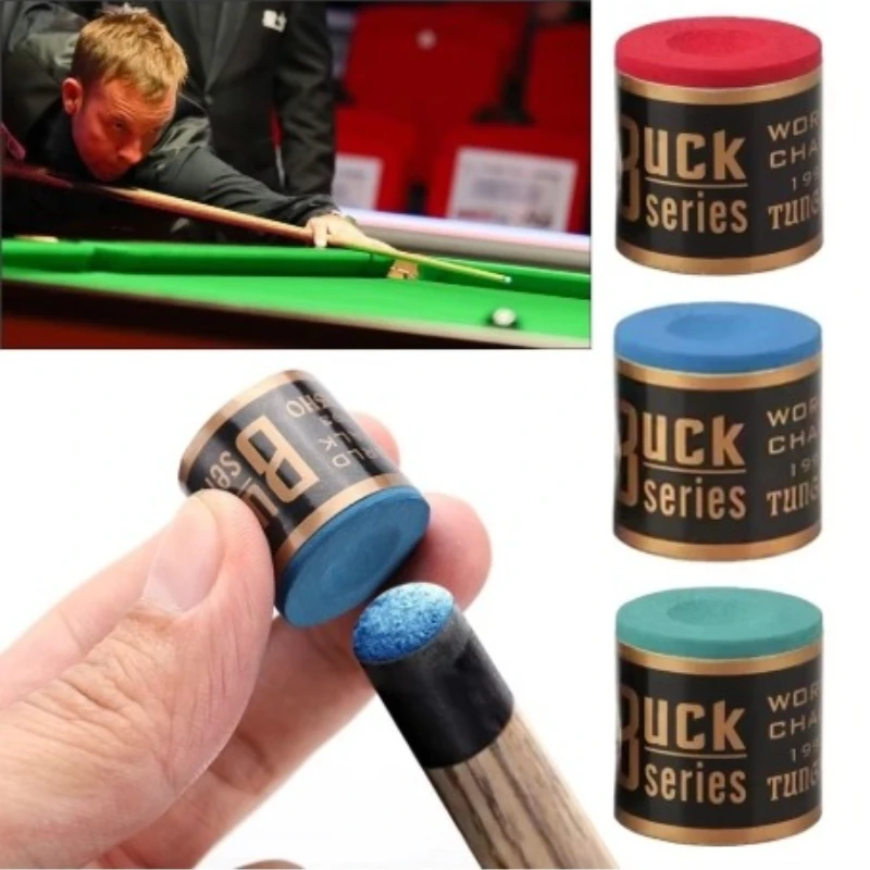 

2PCS/Set No-slip Billiard Chalks Pool Cue Stick Chalk Snooker Easy Powder Billiard Chalk Pool Accessories Blue Green Red