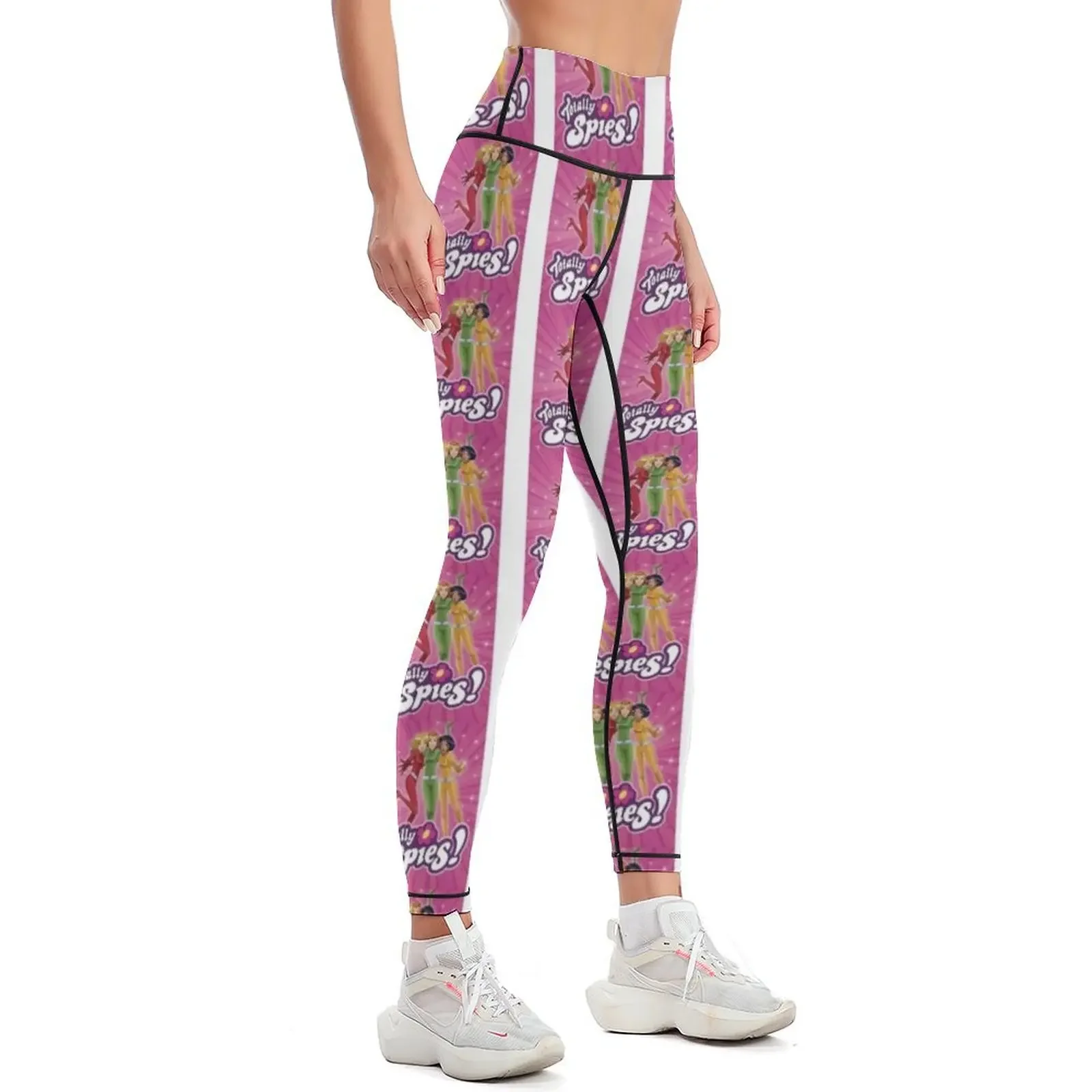 totally spies Leggings Sports female Women's pants workout shorts legings for fitness Womens Leggings 2