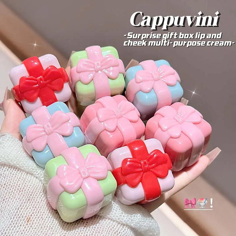 كريم شفاه وخد غير لامع 2 في 1 - لون شفاه مخملي يدوم طويلاً وأحمر خدود، مقاوم للتحويل والتلطخ، مكياج JAR