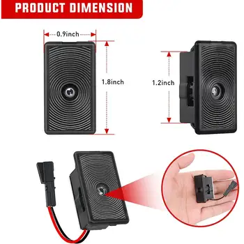 適用於特斯拉 Model 3 Highland 的 LED 標誌投影迎賓燈超亮 3D 雷射鬼影燈 Model Y 2025 6 最佳銷售 汽車雷射 - №5