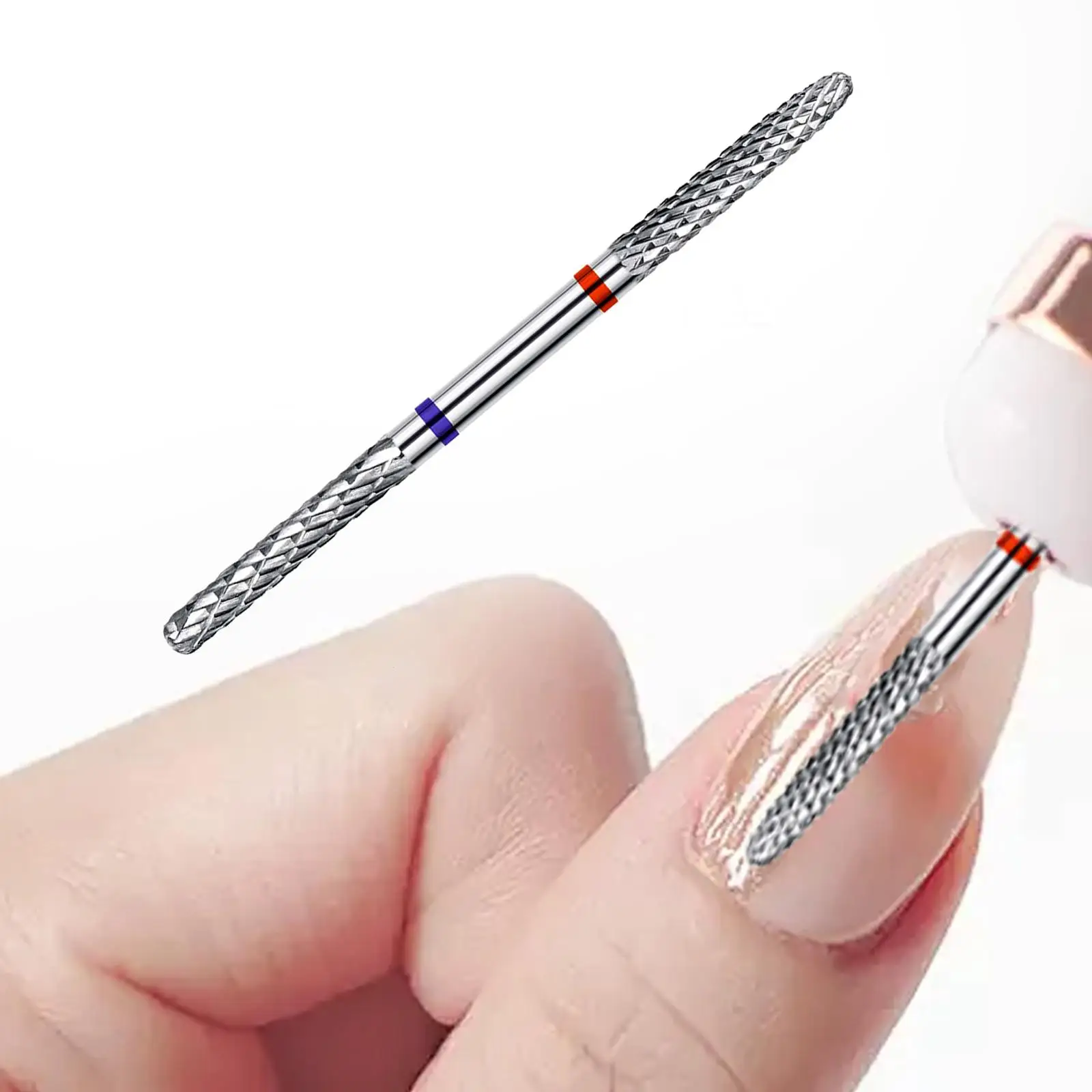 2xFresa per punte da trapano per unghie per pedicure Lima per unghie elettrica per manicure