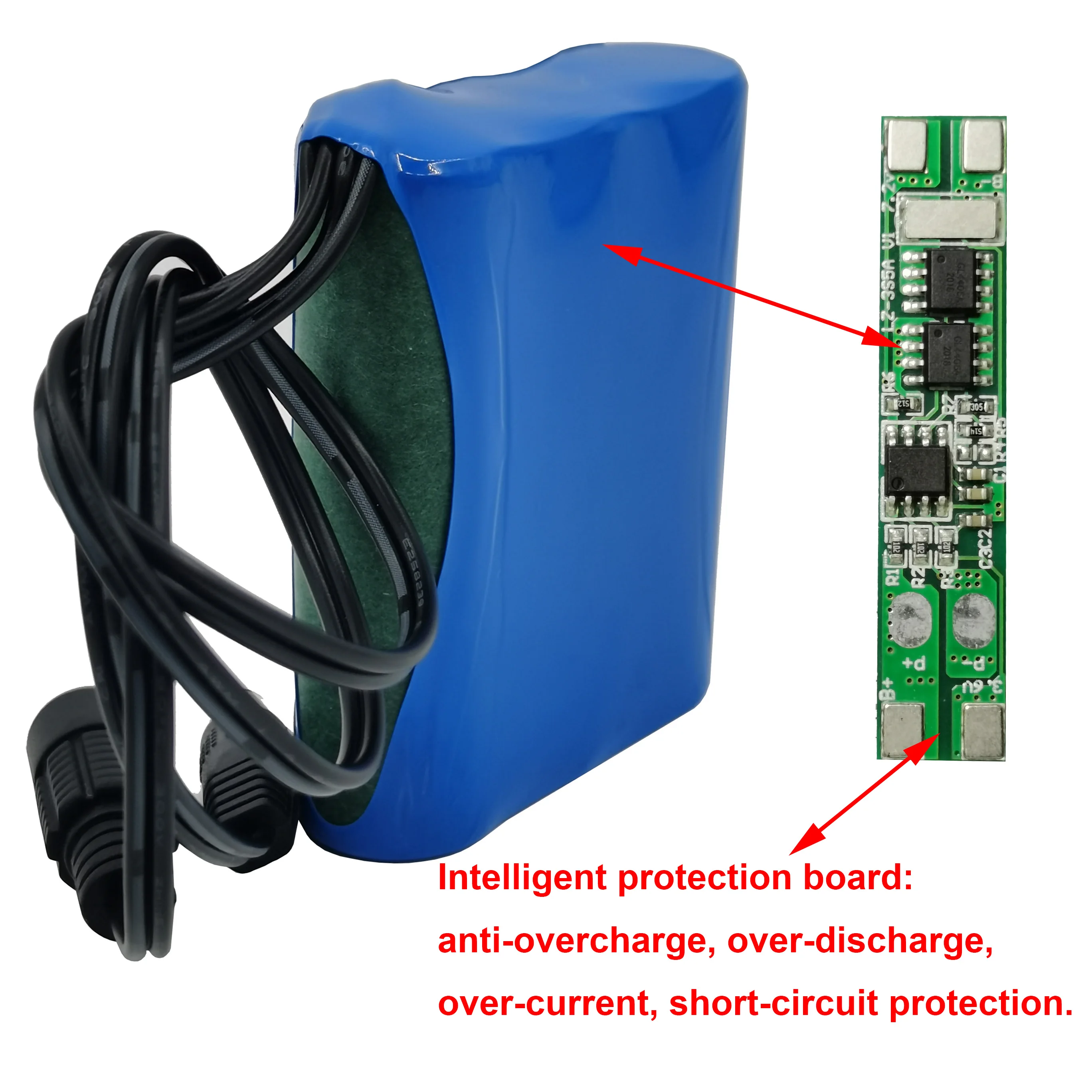 Paquete de batería recargable de iones de litio de 12V, 3000mAh, 18650, 3S, 1P, para monitoreo de cámara, lámpara de xenón, amplificador, equipo de lavado, nuevo