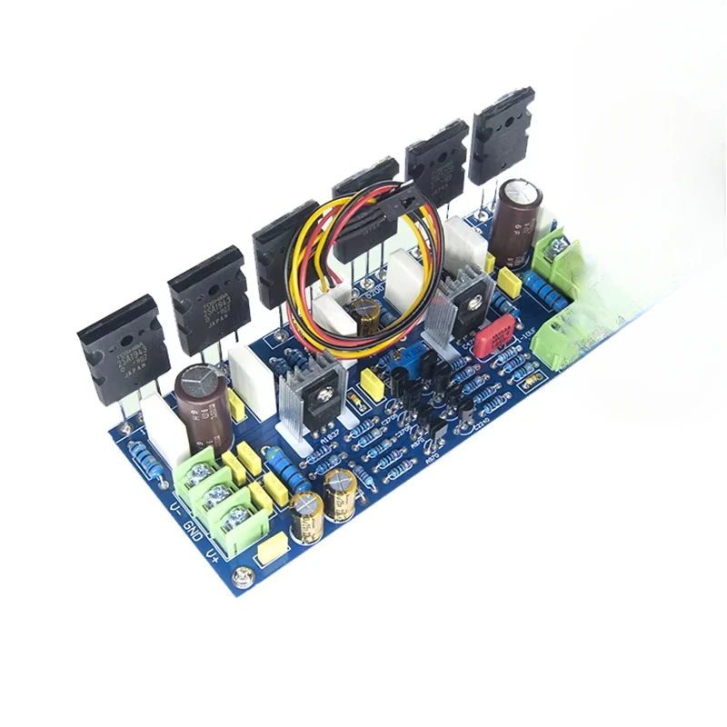 Nvarcher Single channel 300W high-power Toshiba tube 1943 5200 three parallel amplifier board finished board